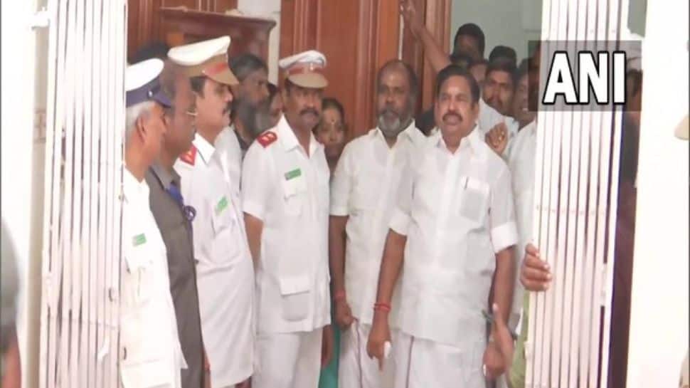 Tamil Nadu Assembly ruckus: Speaker orders eviction of opposition leader Edappadi K Palaniswami, AIADMK MLAs