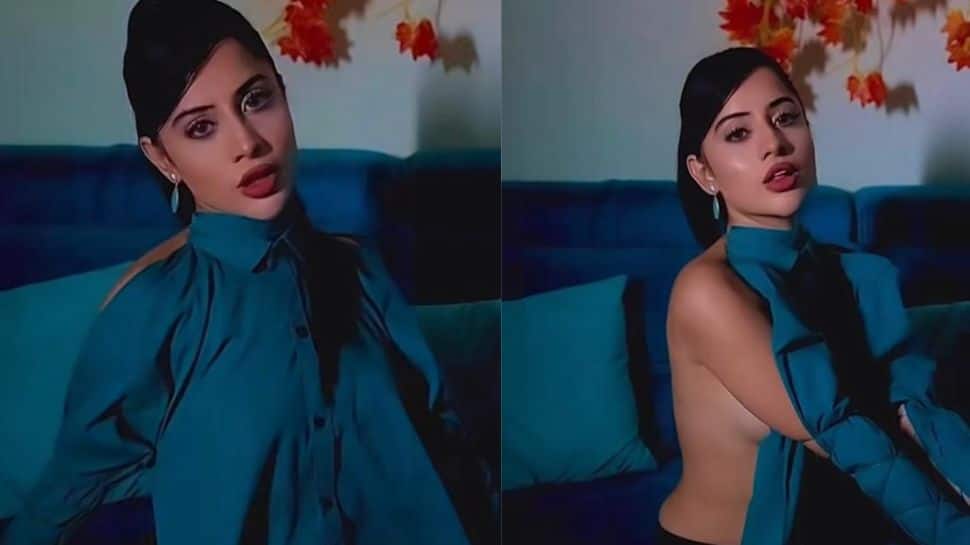 Urfi Javed goes BOLD in new video, oozes oomph in backless shirt- Watch 