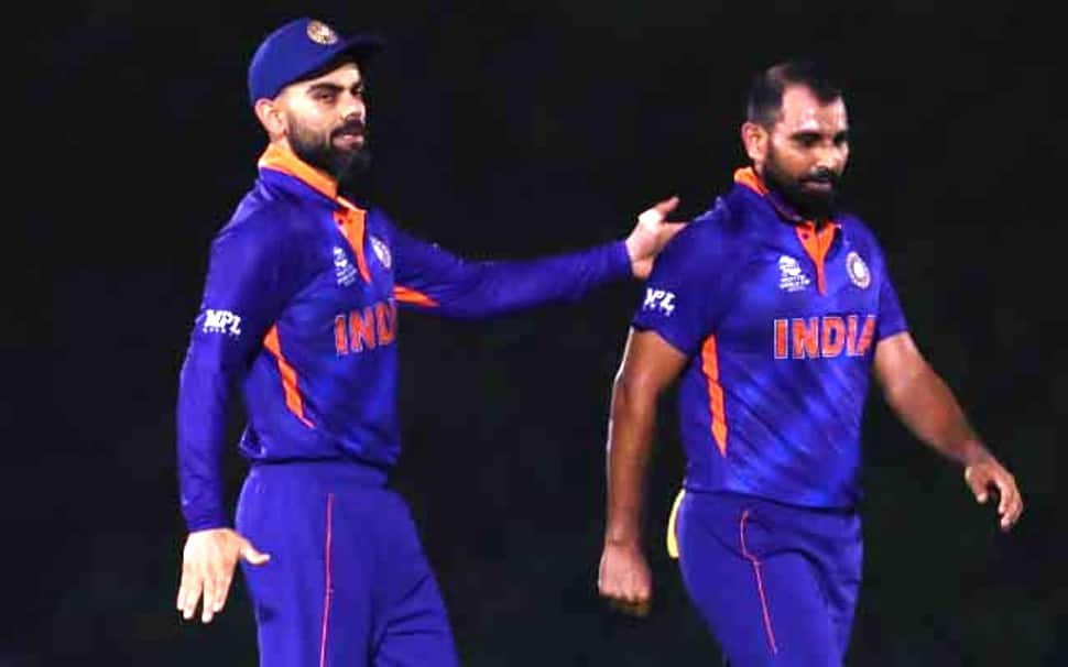 Team India pacer Mohammed Shami had to cop plenty of abuse from online trolls after India lost their opening match in the T20 World Cup 2021 against arch-rivals Pakistan in Dubai. (Source: Twitter)