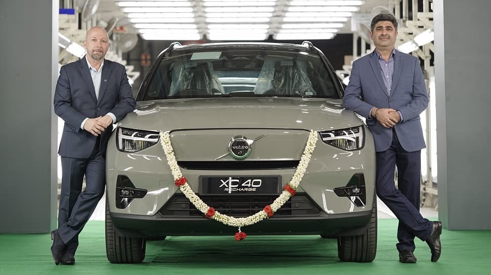 Volvo India rolls out locally assembled XC40 Recharge luxury electric SUV