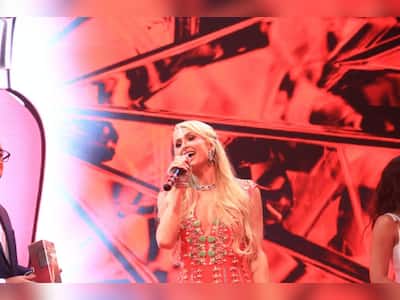 Paris Hilton goes desi glam, launches her new fragrance Ruby Rush