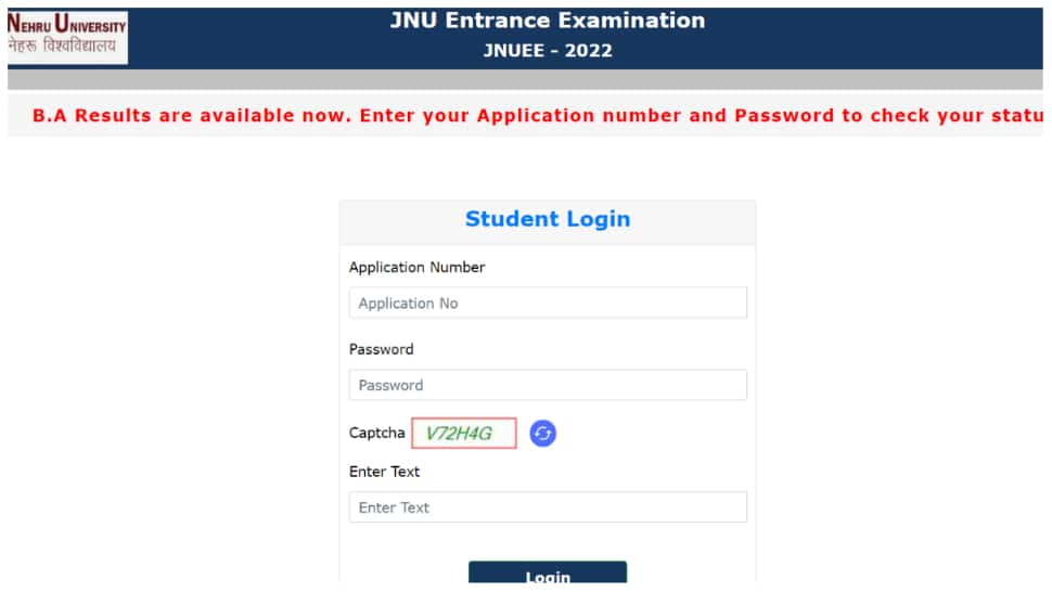 JNU Admissions 2022: Round 1 Merit List for UG Admissions RELEASED at jnuee.jnu.ac.in- Here’s how to download