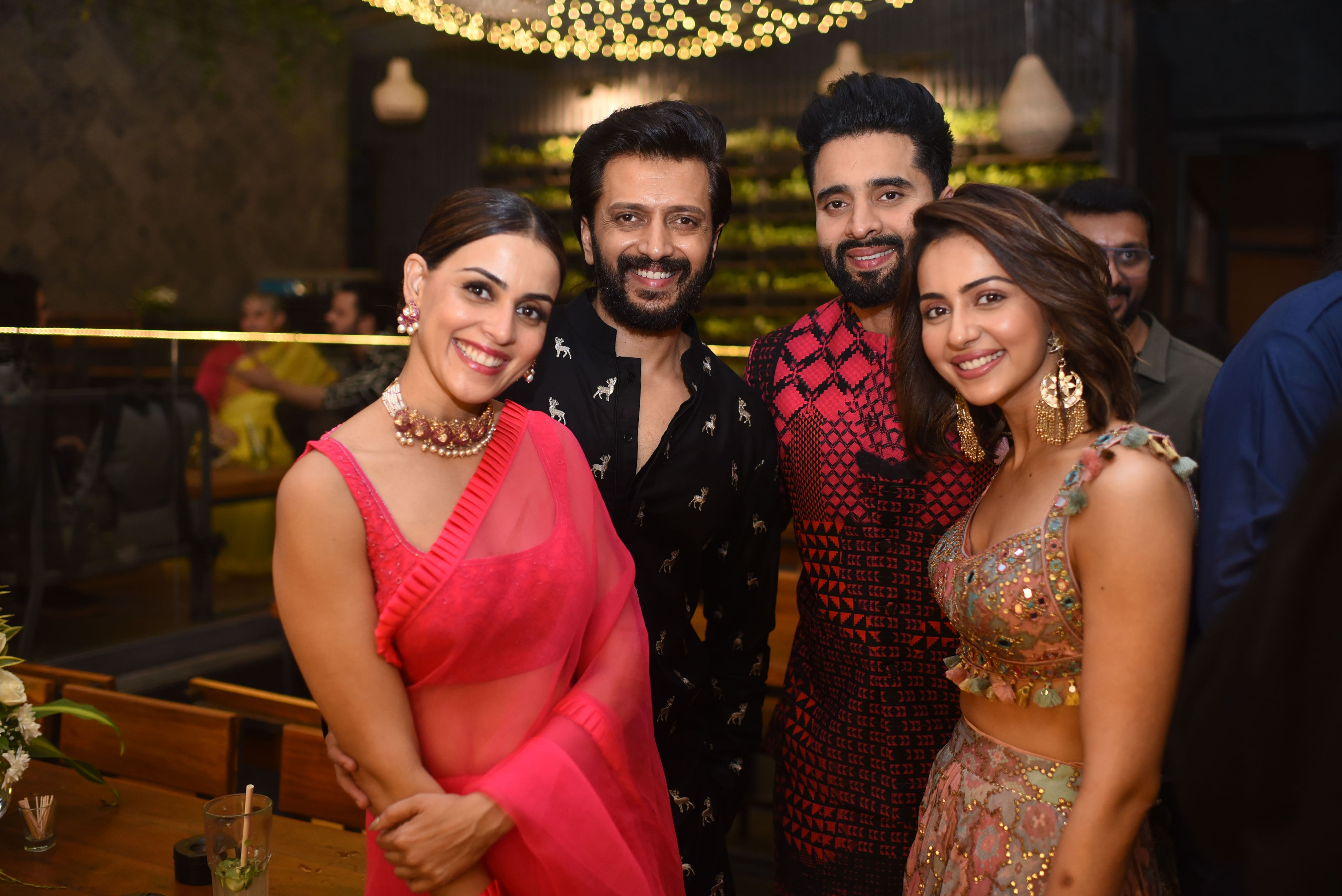 Genilia-Ritesh and Jacky-Rakul