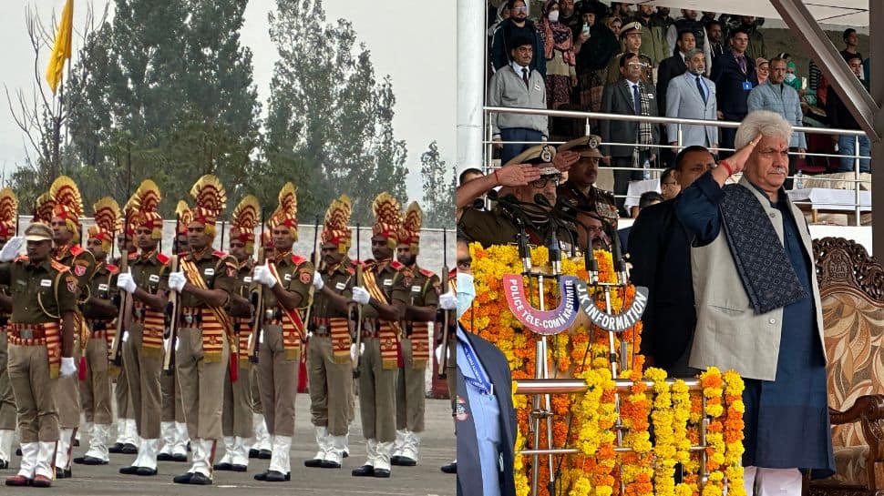 ‘Those trying to destabilise peace will be dealt sternly’: J&amp;k LG Manoj Sinha on Police Commemoration Day 