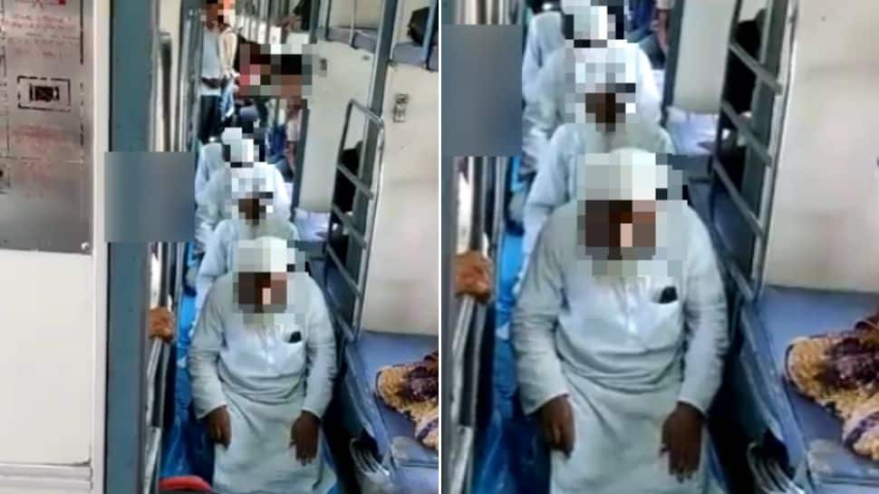 Railway Police launches probe into viral namaz video inside train in UP