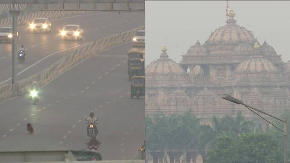 Delhi-NCR wakes up to polluted skies on Diwali Eve, air quality to remain &#039;poor&#039;
