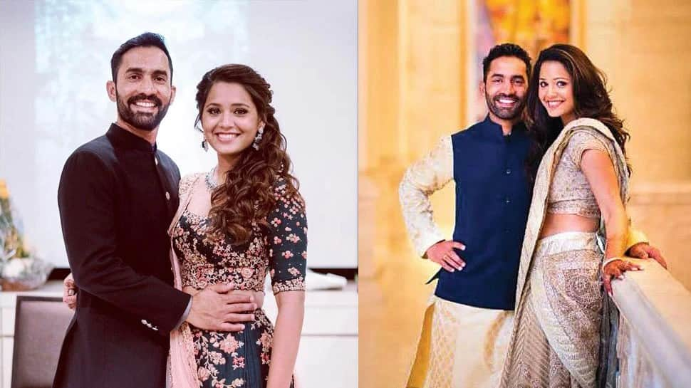 Dinesh Karthik's wife and Indian squash star Dipika Pallikal is also expected to attend the India vs Pakistan T20 World Cup 2022 game in Melbourne. (Source: Twitter)