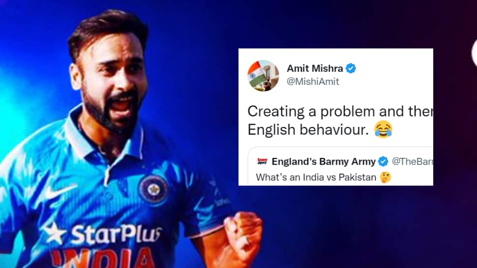 IND vs PAK: Amit Mishra trolls Barmy Army AGAIN over India vs Pakistan tweet ahead of T20 World Cup 2022 clash