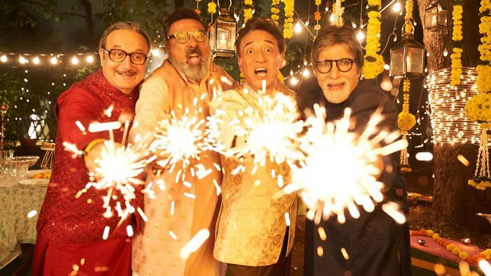 Uunchai: Amitabh Bachchan, Anupam Kher, Boman Irani and Danny Denzongpa celebrate Diwali together with love- PICS