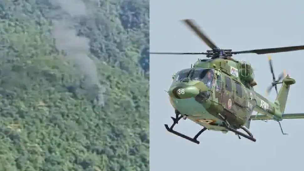 Indian Army chopper crash: Search operation launched to locate Black Box of ALH crashed helicopter