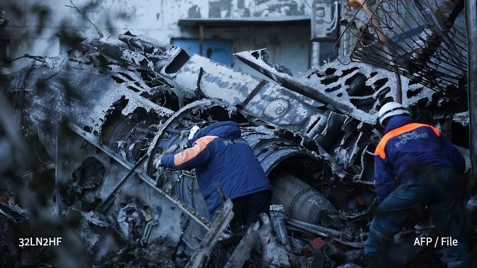 Russian Sukhoi Fighter Jet crashes into residential building in Southern Siberia