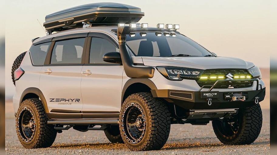 THIS digitally modified Maruti Suzuki XL6 is an adventure-ready MPV ...