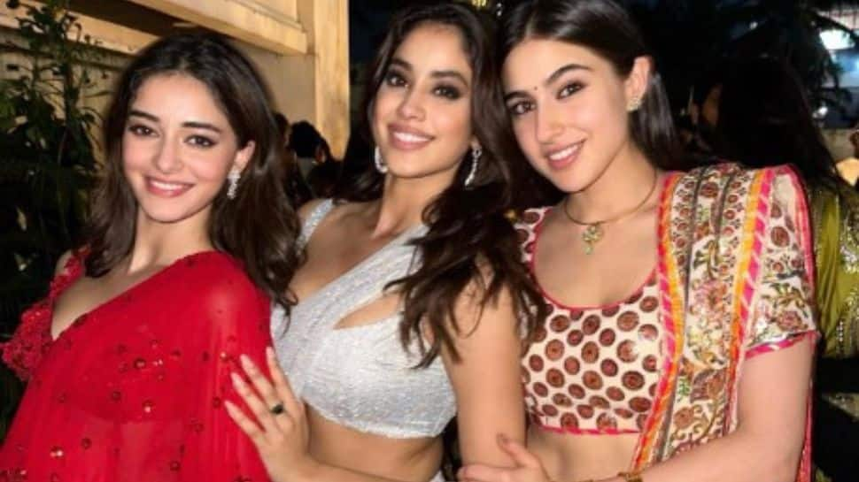 Sara Ali Khan calls Janhvi Kapoor and Ananya Panday ‘patakhas’ in her latest Diwali PIC 