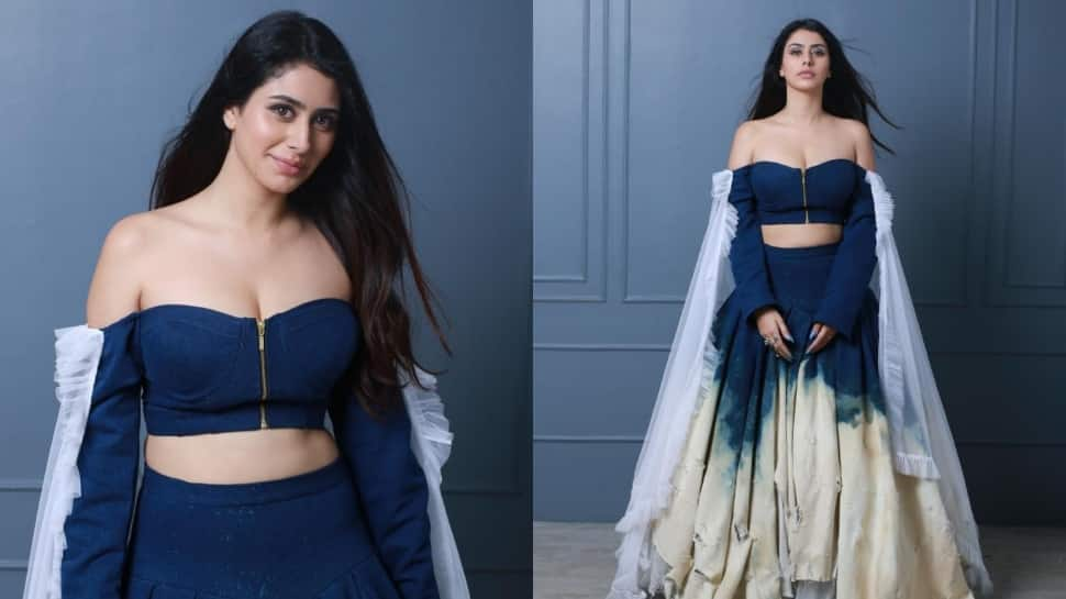 Happy Diwali: Warna Hussain turns designer this festive season, makes her own denim lehenga: PICS