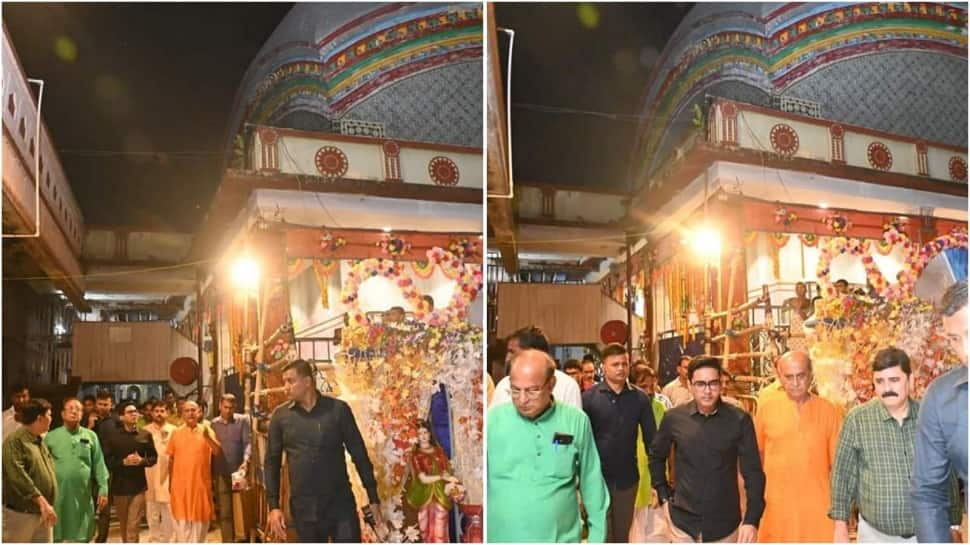 Kali Puja 2022: Abhishek Banerjee PERFORMS puja at Kalighat temple - PICS