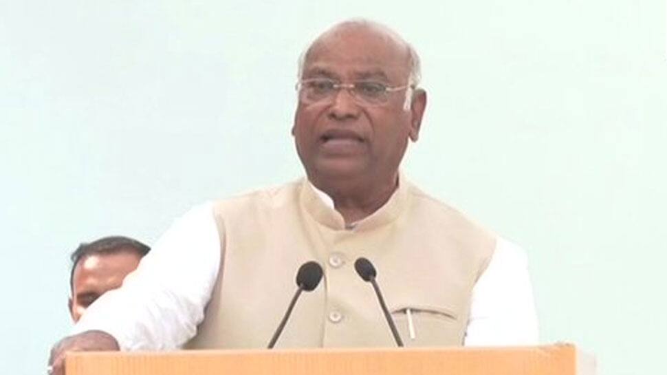 &#039;Will BREAK circle of LIES and HATRED&#039;: Mallikarjun Kharge attacks BJP after taking charge as Congress chief