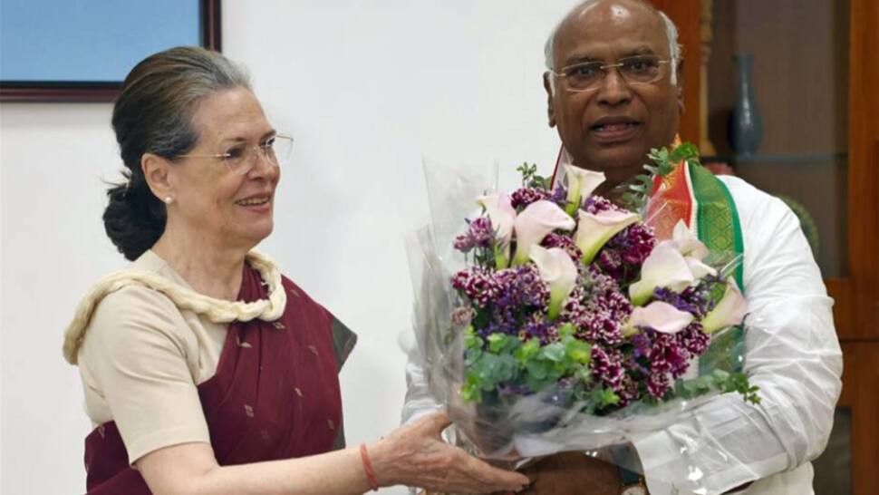 &#039;Feeling relieved&#039;, says Sonia Gandhi as Kharge formally takes over as Congress president