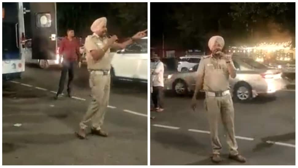 Chandigarh cop sings &#039;No Parking&#039; Song inspired by Daler Mehndi- WATCH