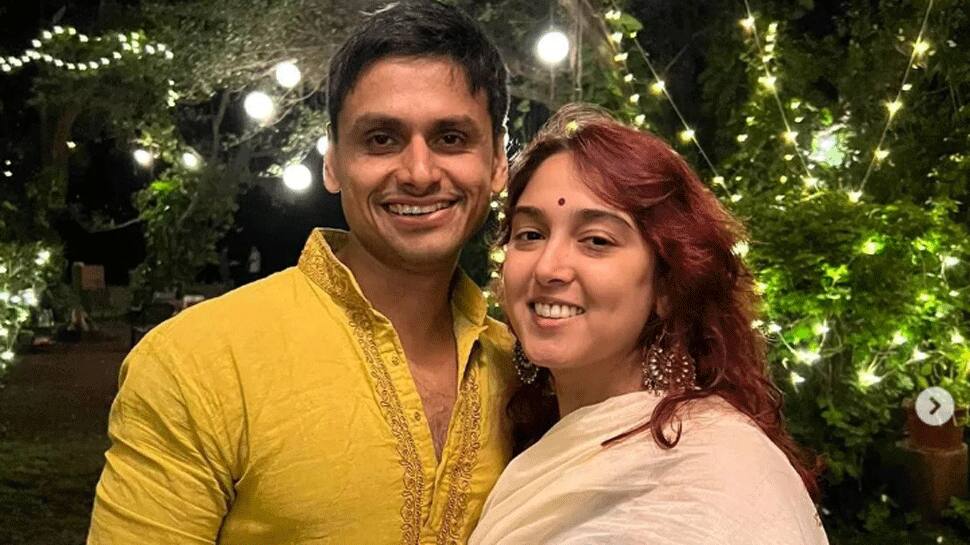 Aamir Khan&#039;s daughter Ira Khan celebrates Diwali with fiance Nupur Shikhare, check their adorable pics