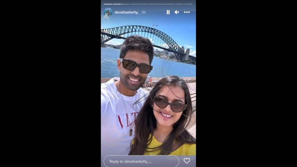 Suryakumar Yadav and Devisha Shetty