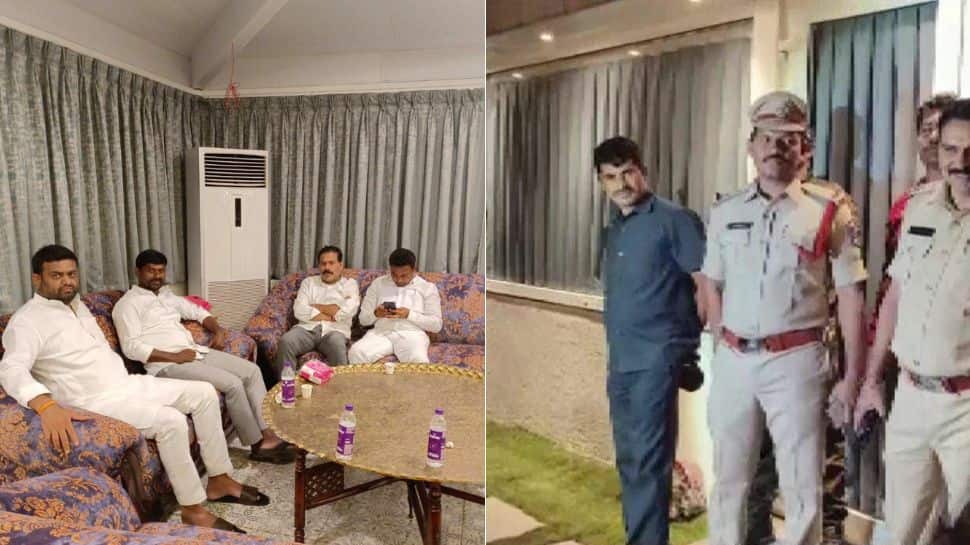 BJP trying to &#039;BUY&#039; 4 TRS MLAs, say Cyberabad police after farmhouse raid
