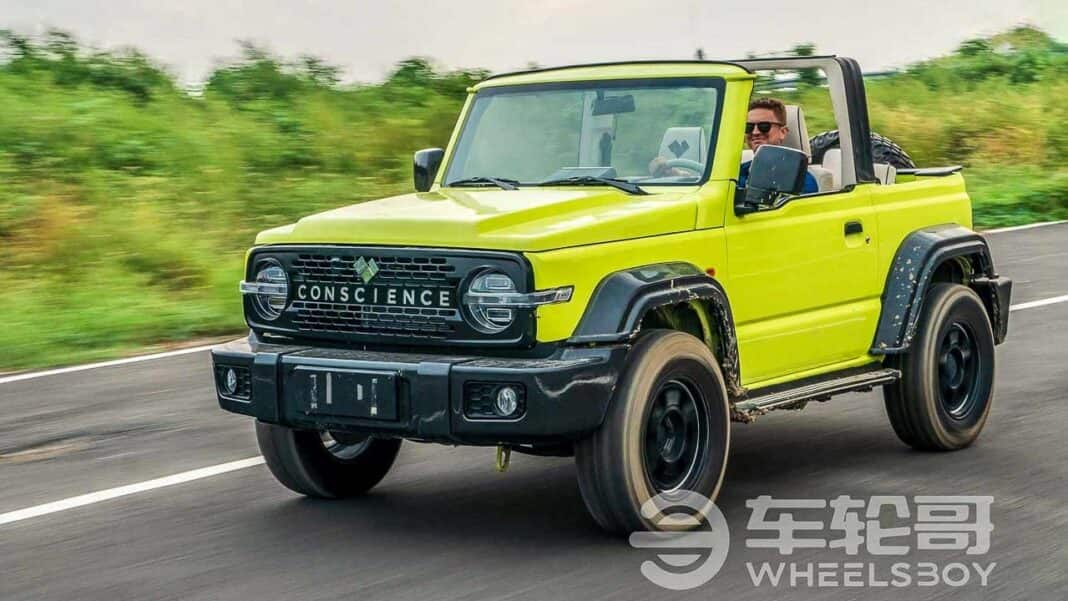 Modified Maruti Suzuki Jimny Sierra Convertible is apt at bringing nostalgia