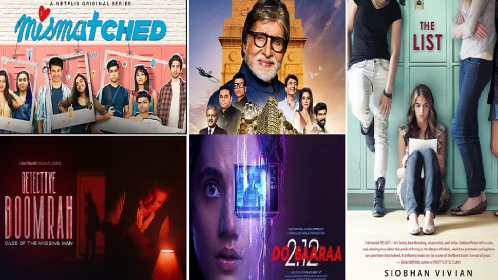 Dobaaraa To Mismatched Here S Your Binge Watch List For This Weekend News Zee News