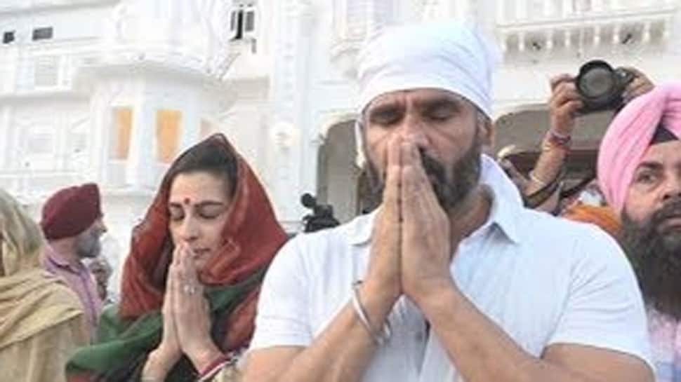 Suniel Shetty visits Golden Temple in Amritsar, feels &#039;there is a different kind of satisfaction that leaves my eyes filled with tears&#039;