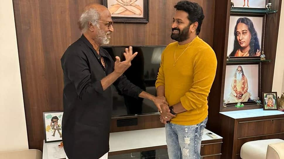 Rajinikanth meets Kantara director Rishab Shetty amid massive success of Kannada thriller