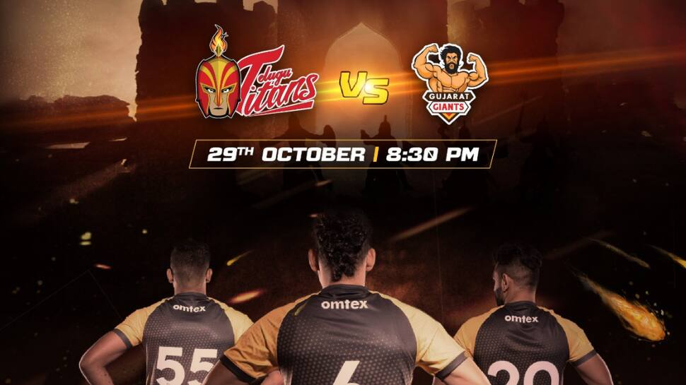 Telugu Titans vs Gujarat Giants Live Streaming and Dream11 Prediction: When and Where to Watch Pro Kabaddi League Season 9 Live Coverage on Live TV Online