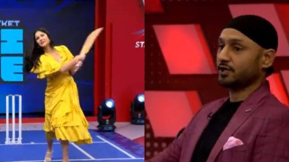 Katrina Kaif hits fours and sixes to Harbhajan Singh while promoting ‘Phone Bhoot’ with Ishaan and Siddhant- Watch 