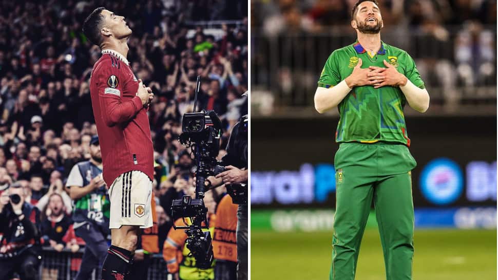 WATCH: Wayne Parnell does Cristiano Ronaldo celebration after Suryakumar Yadav&#039;s wicket in IND vs SA,T20 World Cup 2022 clash