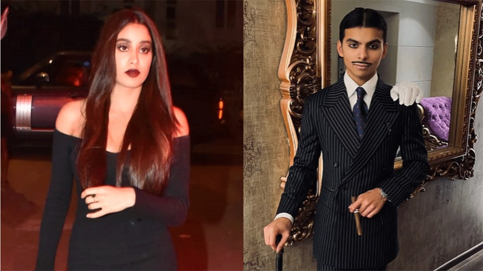 Janhvi Kapoor parties with Shikhar Pahariya, rumoured ex-couple leave together in same car after Halloween bash