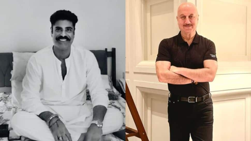 Anupam Kher shares childhood PICS of Sikander Kher as he wishes him on birthday! 