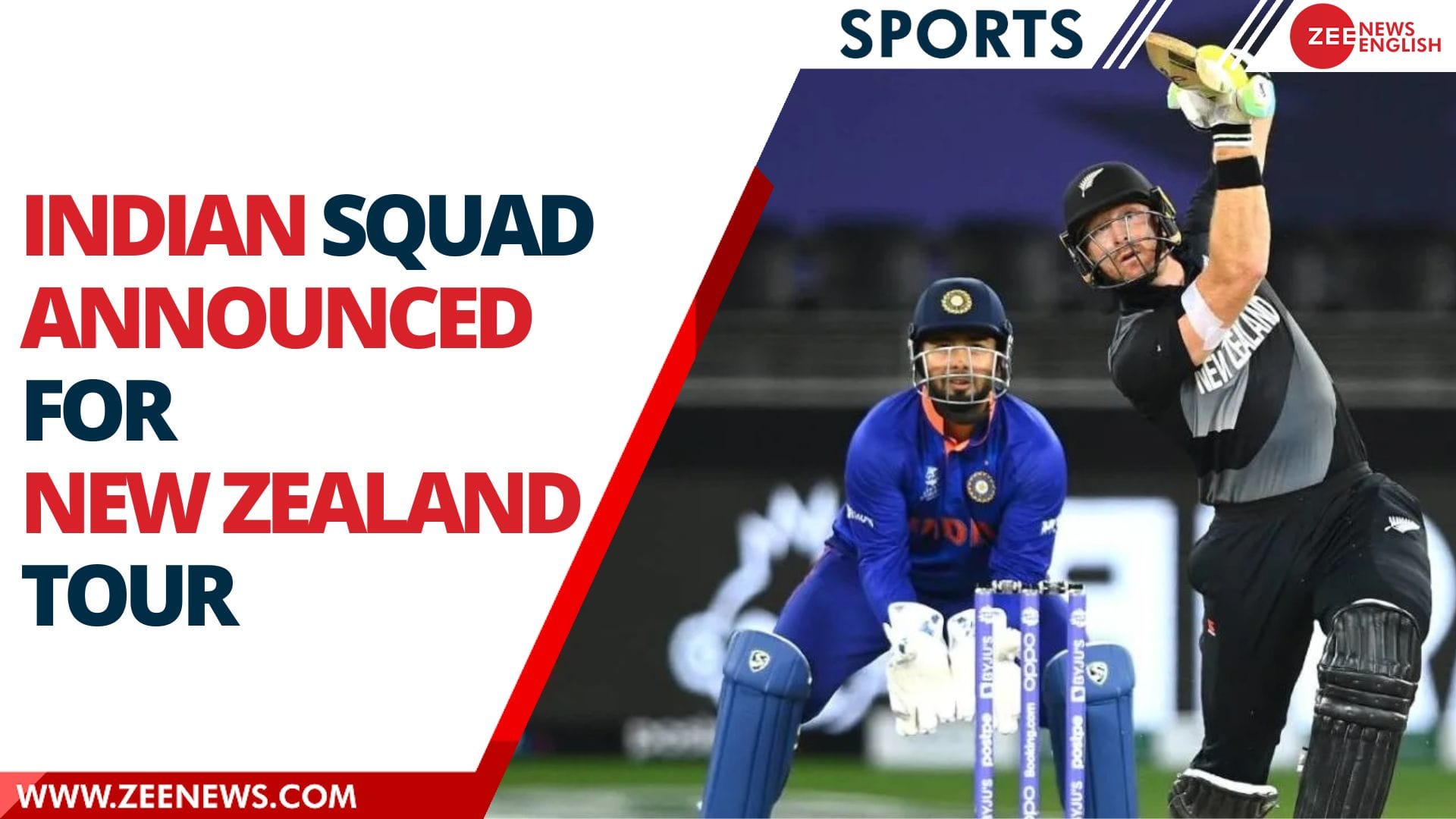 BCCI announces Indian squad for the upcoming tour of New Zealand | Zee News