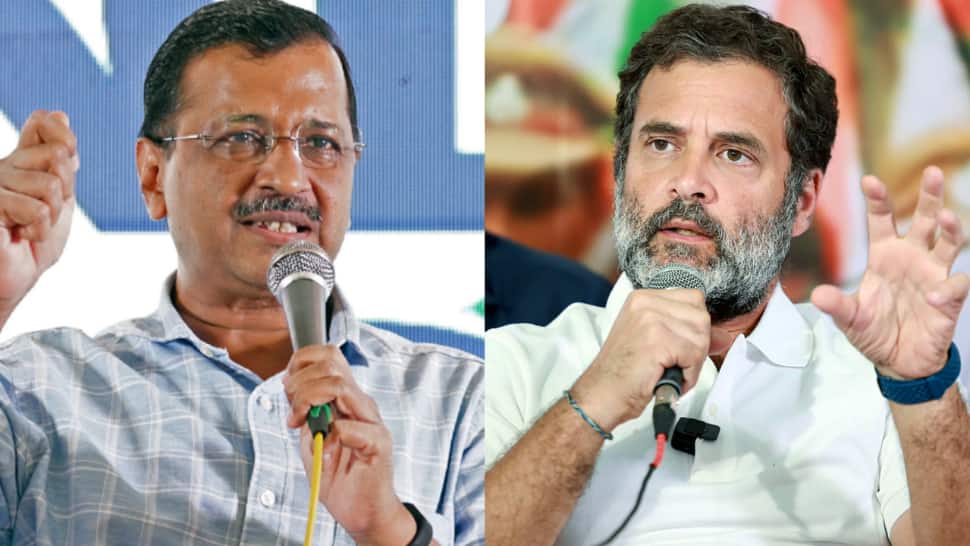 Gujarat elections: Rahul Gandhi takes a jibe at Kejriwal, says ‘AAP only in air, not on ground’