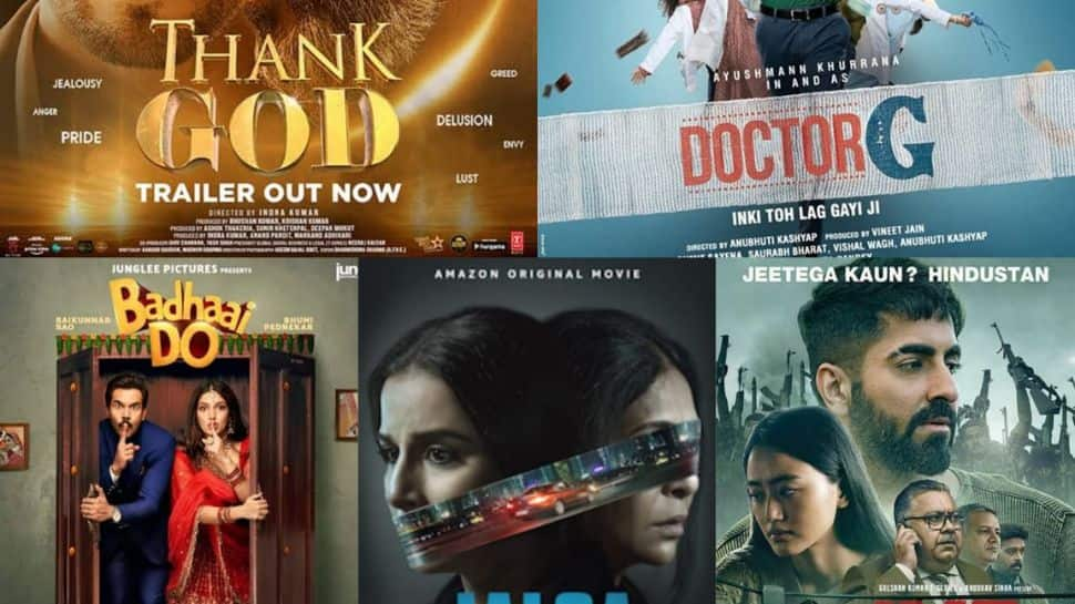 &#039;Doctor G&#039; to &#039;Badhaai Do&#039;, here is a list of 5 movies that have tackled subjects rarely seen in Hindi cinema   