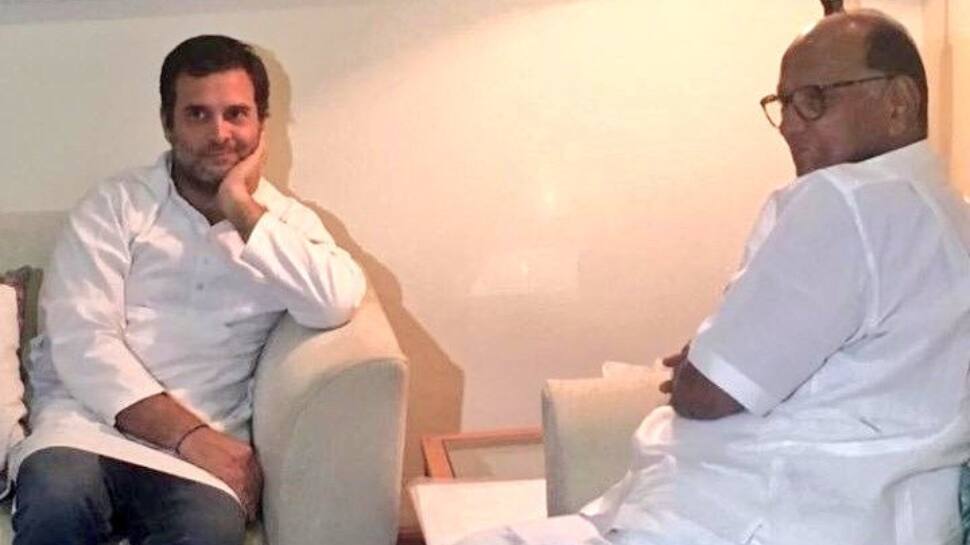 Rahul Gandhi speaks with Supriya Sule, enquires about Sharad Pawar&#039;s health