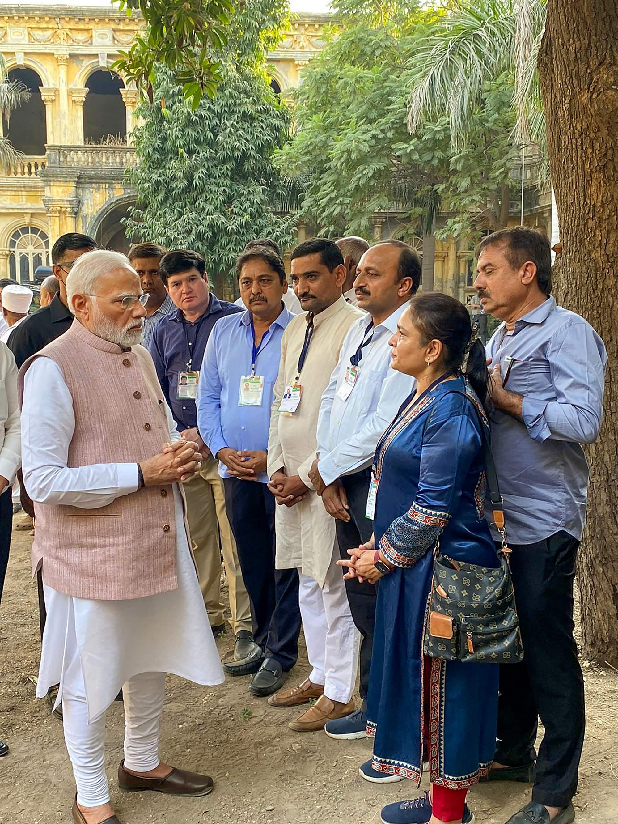 Morbi bridge collapse: PM Modi meets people involved in rescue, relief operations