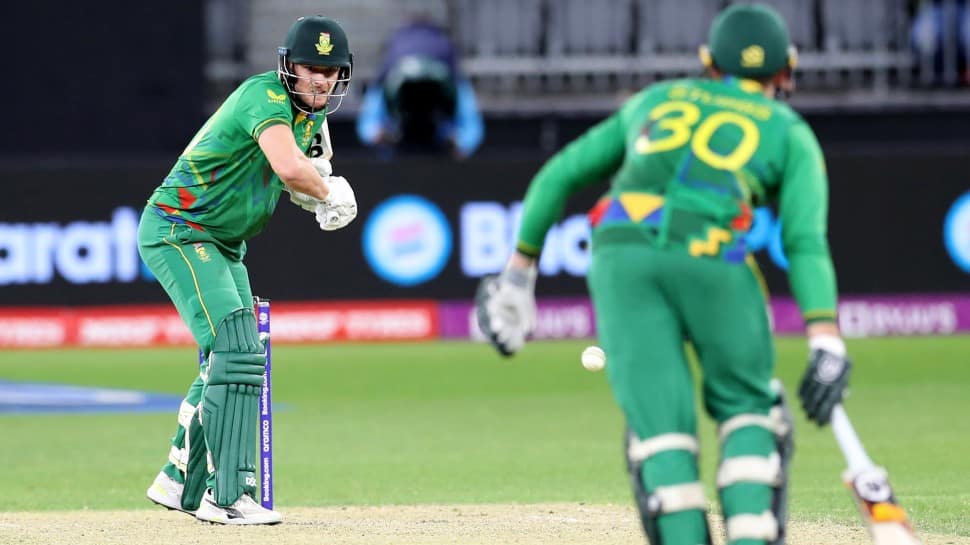South Africa batter David Miller hammered a 104m six off Indian off-spinner Ravichandran Ashwin in their Super 12 match of the T20 World Cup 2022 in Perth. (Photo: ANI)