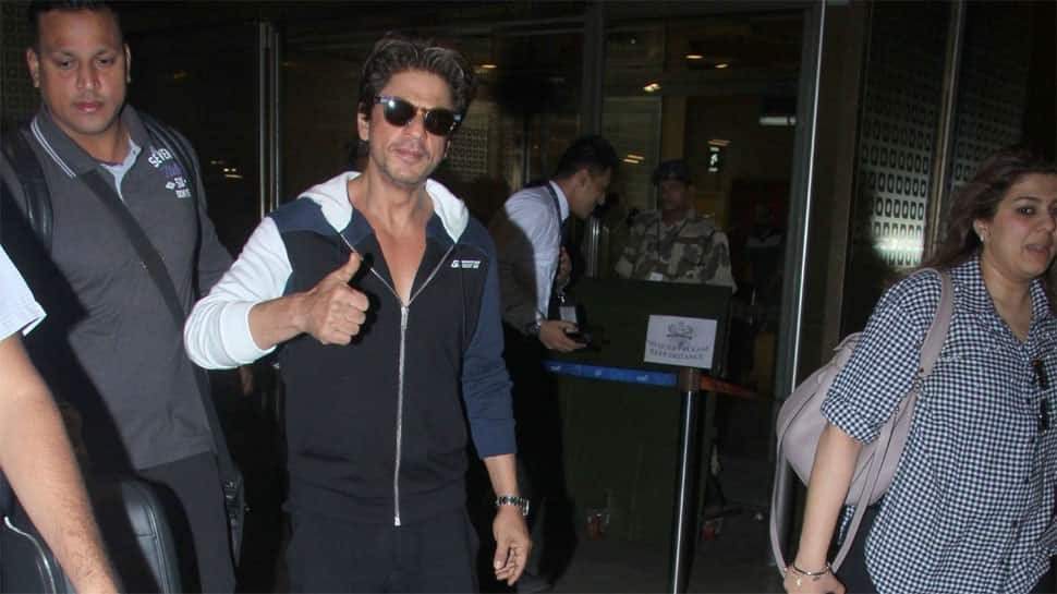 SRK was stopped at the airport once