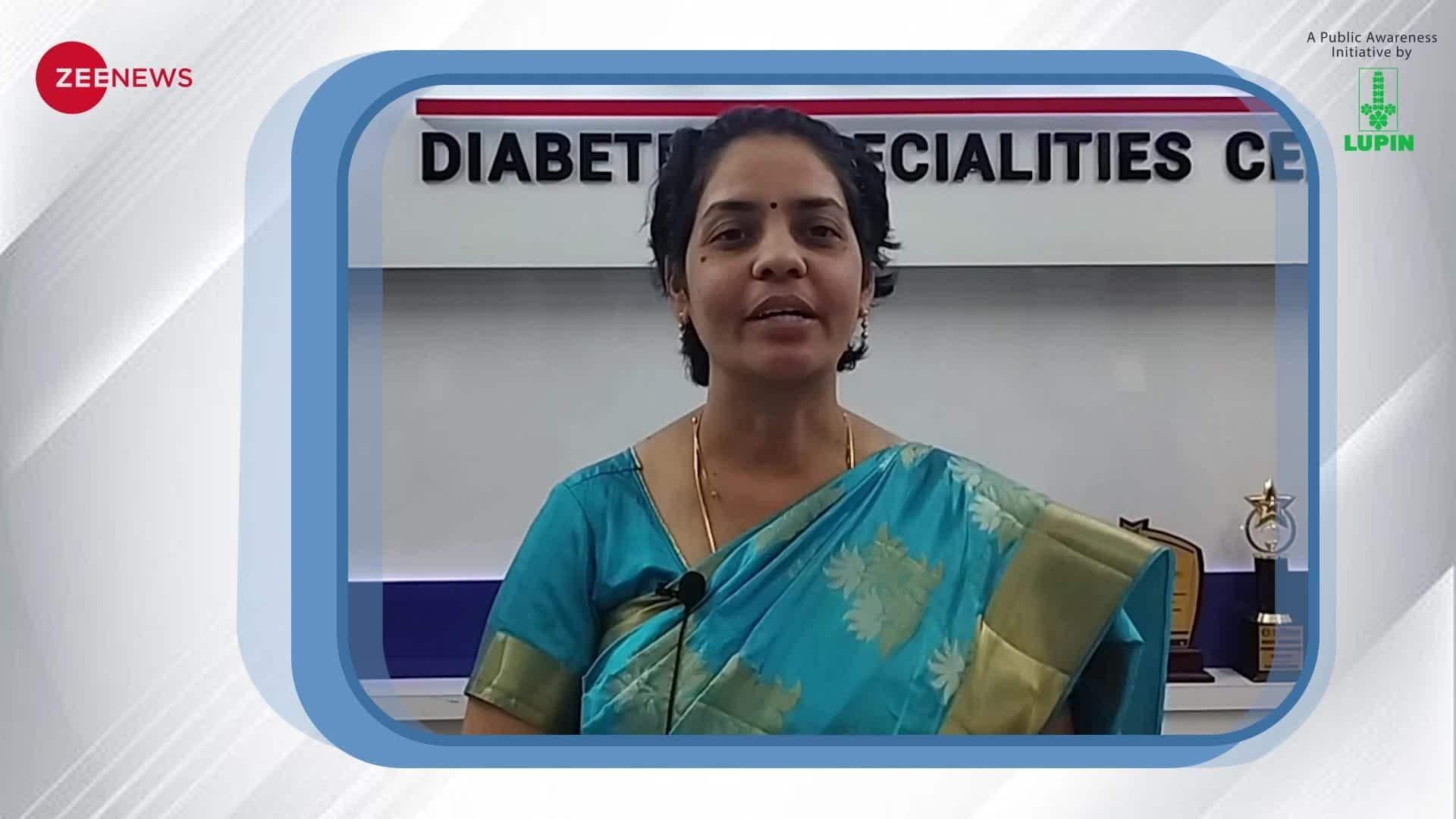Dr. Bama Ponmani D has some advice for Diabetes patients | Zee News