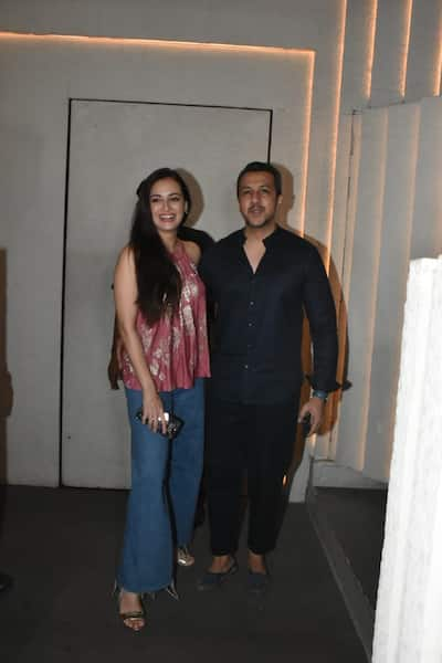 Dia Mirza at pooja Dadlani's birthday