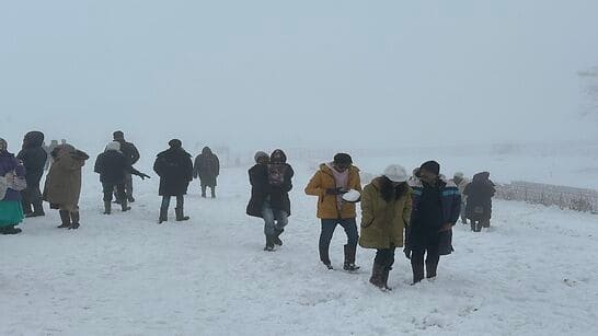 Kashmir receives season’s first major snowfall, tourist footfall increases