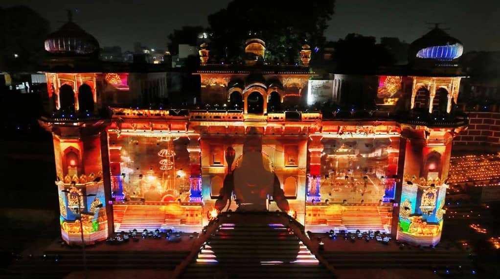 Various cultural events were held at famous ghats on Dev Diwali
