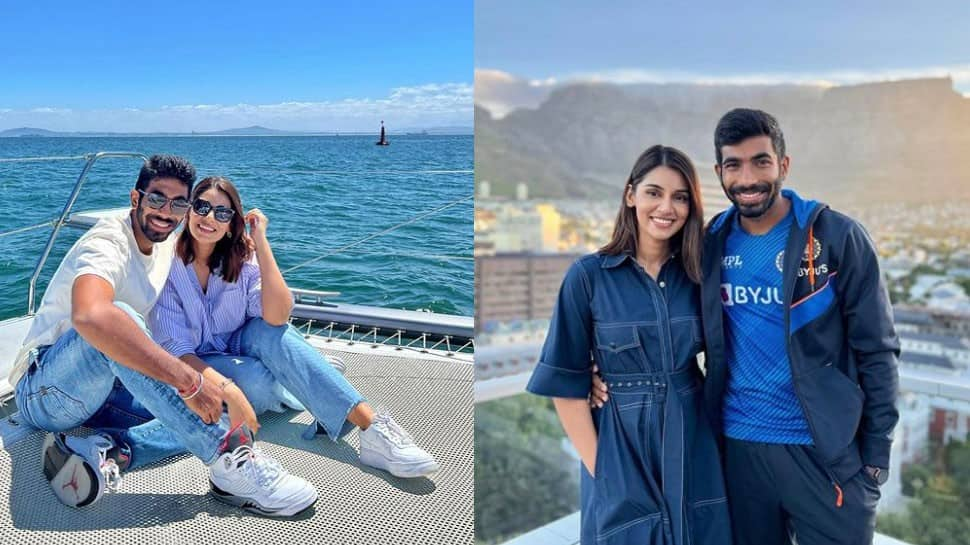 One of the trolls posted a comment after Asia Cup 2022 saying that the team is losing on the cricket field, but Jasprit Bumrah and Sanjana Ganesan has gone on a holiday. Sanjana was quick to call out the user’s ignorance saying, “Throwback photo hai, dikhta nahi kya chomu aadmi (It’s a throwback photo, can’t you see, you fool).” (Source: Twitter)