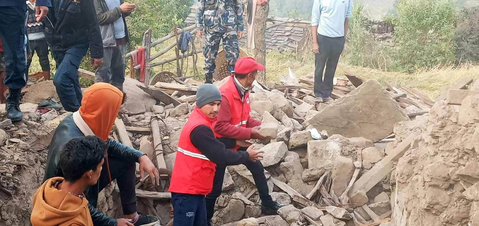 Nepal earthquake epicenter