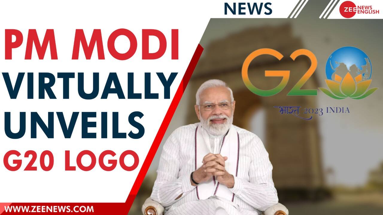 Pm Modi Launches G20 Logo Theme Website Of India S G20 Presidency Zee News