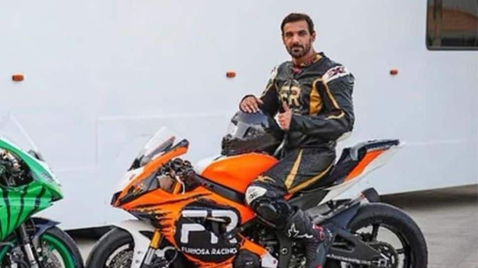 Actor John Abraham spends day on racetrack riding Honda CBR 1000RR-R; Check pics