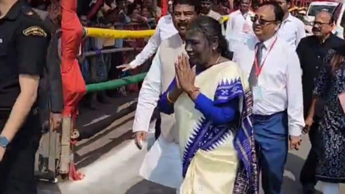 Baat Pate Ki: President Draupadi Murmu Reached Lord Jagannath Temple By ...